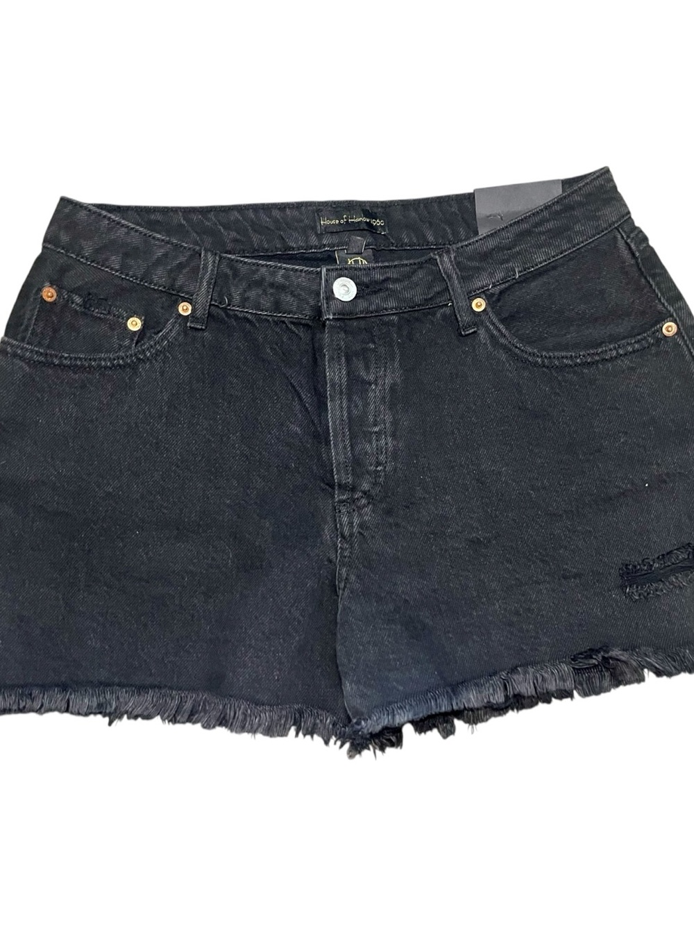 House of Harlow 1960 High Rise Mom Shorts – Women’s Size 28 – Black – NWT